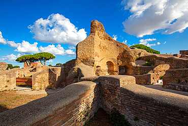 Forica delle Terme del Foro, Ostia Antica, Rome, Lazio, Italy, Europe