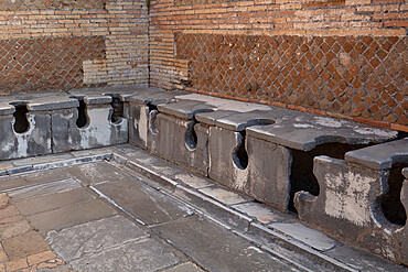 Forica delle Terme del Foro, Ostia Antica, Rome, Lazio, Italy, Europe