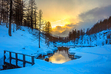 Lake of the Witches (Lago delle Streghe), Alpe Devero, Val d'Ossola, Verbano Cusio Ossola, Piemonte, Italy, Europe