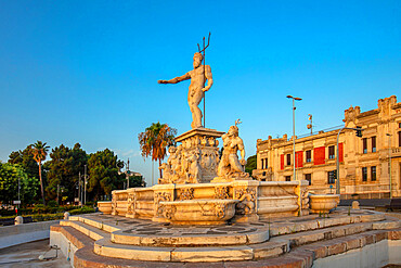 Fountain of Neptune, Messina, Sicily, Italy, Europe