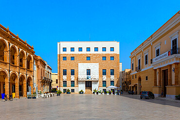 Piazza della Repubblica, Mazara del Vallo, Trapani, Sicily, Italy, Europe