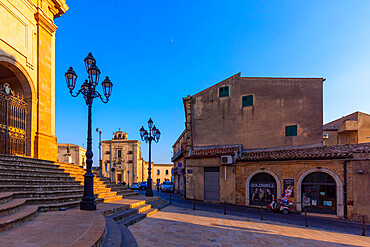 Piazza Duomo, Enna, Sicily, Italy, Europe