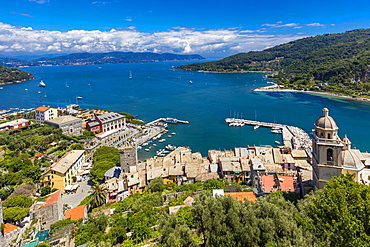 The Doria castle, Portovenere, Liguria, Italy, Europe