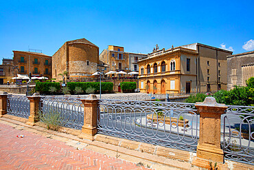 Garibaldi Theater, Piazza Armerina, Enna, Sicily, Italy, Europe