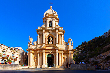 Church of San Bartolomeo, Scicli, Val di Noto, UNESCO World Heritage Site, Ragusa, Sicily, Italy, Europe