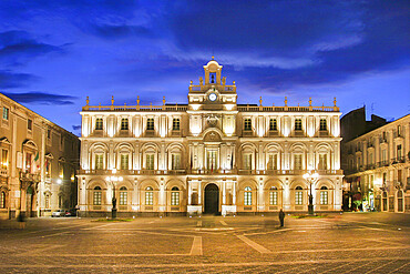 University Square, Catania, Sicily, Italy, Europe