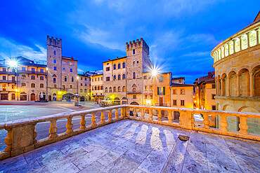 Piazza Grande, Arezzo, Umbria, Italy, Europe