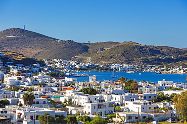 Skala, Isle of Patmos, Dodecanese, Greek Islands, Greece, Europe