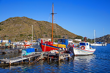 Skala, Isle of Patmos, Dodecanese, Greek Islands, Greece, Europe