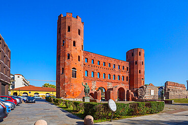 Palatine Towers, Turin, Piedmont, Italy, Europe