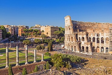 Fori Imperiali (Imperial Forum), UNESCO World Heritage Site, Rome, Lazio, Italy, Europe