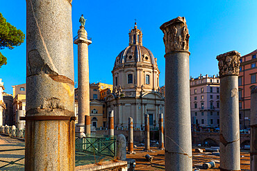 Foro di Traiano (Trajan's Forum), UNESCO World Heritage Site, Rome, Lazio, Italy, Europe