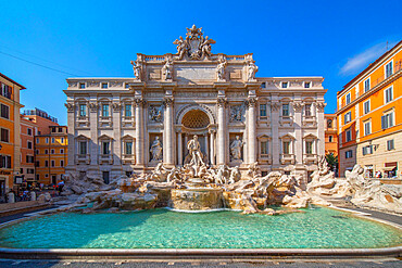 Trevi Fountain, Rome, Lazio, Italy, Europe