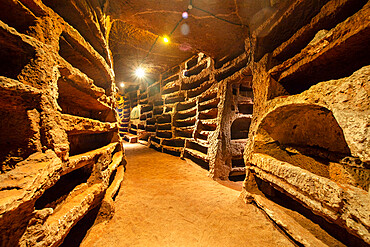 Catacombs of Santa Savinilla, Nepi, Viterbo, Lazio, Italy, Europe