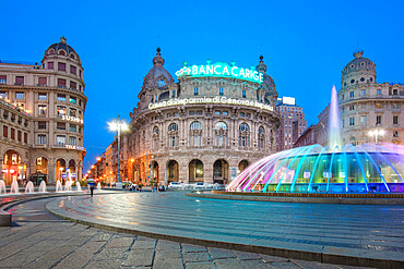 De Ferrari square, Genova (Genoa), Liguaria, Italy, Europe