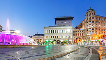 De Ferrari square, Genova (Genoa), Liguaria, Italy, Europe