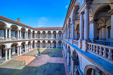 Brera Academy, The Braidense Library, Milano (Milan), Lombardia (Lombardy), Italy, Europe