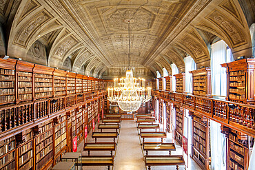 The Braidense Library, Milano (Milan), Lombardia (Lombardy), Italy, Europe