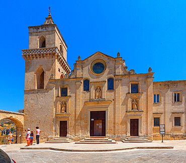 Church of San Pietro Caveoso, Matera, Basilicata, Italy, Europe