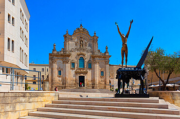 Church of San Francesco d'Assisi, Matera, Basilicata, Italy, Europe