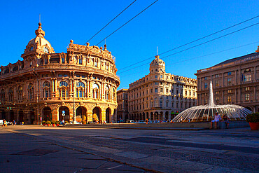 Piazza De Ferrari, Genova (Genoa), Liguria, Italy, Europe