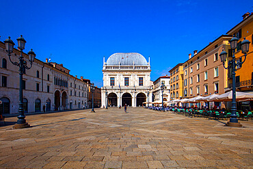 Palazzo della Loggia, Piazza della Loggia, Brescia, Lombardia (Lombardy), Italy, Europe