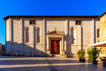 Cathedral (Church of Sant'Emidio), Piazza Arringo, Ascoli Piceno, Marche, Italy, Europe