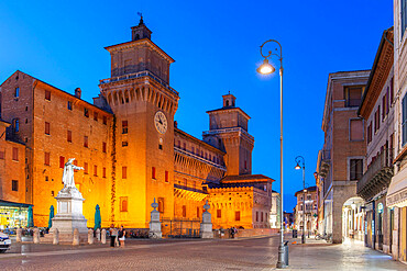 Estense Castle, Ferarra, UNESCO World Heritage Site, Emilia-Romagna, Italy, Europe