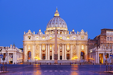 Basilica di San Pietro in the Vatican, UNESCO World Heritage Site, Vatican City, Rome, Lazio, Italy, Europe