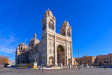 Cathedral of Saint Mary Major, Marseille, Provence-Alpes-Cote d'Azur, France, Mediterranean, Europe