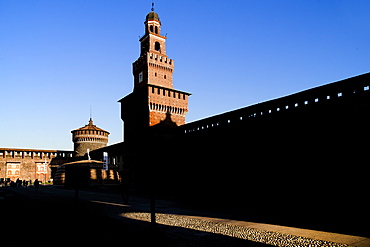 Castello Sforzesco, Milan, Lombardy, Italy, Europe