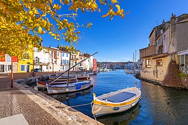 Quai Brescon, Martigues, Bouches-du-Rhone, Provence-Alpes-Cote d'Azur, France, Mediterranean, Europe