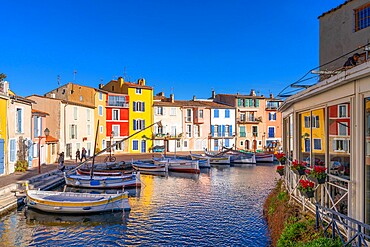 Quai Brescon, Martigues, Bouches-du-Rhone, Provence-Alpes-Cote d'Azur, France, Mediterranean, Europe