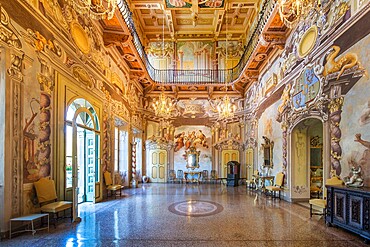 Villa Dosi-Delfini, Pontremoli, Massa-Carrara, Tuscany, Italy, Europe