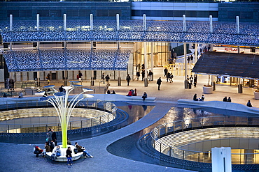 Piazza Gae Aulenti, Porta Nuova district, Milan, Lombardy, Italy, Europe