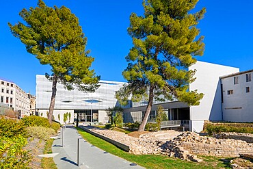 The Musee de la Romanite, Nimes, Gard, Occitania, France, Europe