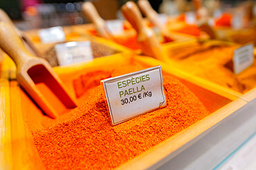 The Boqueria market, Barcelona, Catalonia, Spain, Europe