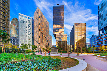 Financial district, Barcelona, Catalonia, Spain, Europe