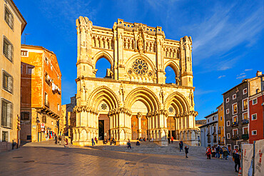 The Cathedral of Santa Maria and San Giuliano, Cuenca, UNESCO World Heritage Site, Castile-La Mancha, Spain, Europe