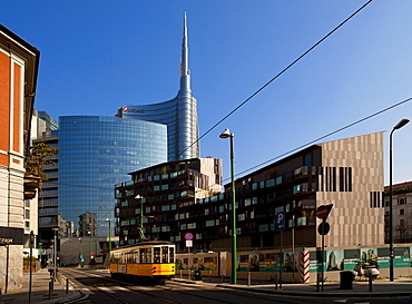 Porta Nuova district, Milan, Lombardy, Italy, Europe