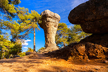 The Ciudad Encantada, Cuenca, Castilla y La Mancha, Spain, Europe