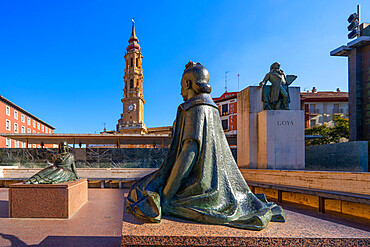 Plaza del Pilar, Zaragoza, Aragon, Spain, Europe