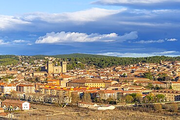 View of SigA1enza, Guadalajara, Castile la Mancha, Spain