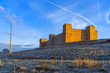 Castle of the Bishops of SigA1enza (the arador of SigA1enza), SigA1enza, Guadalajara, Castile la Mancha, Spain