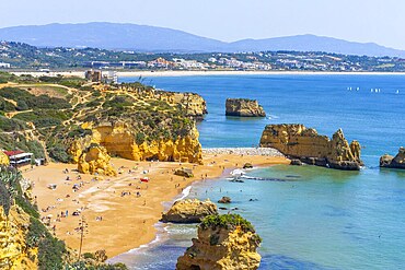 Praia de Dona Ana, Lagos. Algarve, Portugal