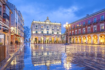 Main Square, Plaza Mayor, Gijón, Xixón, Asturias, Spain, Bay of Biscay