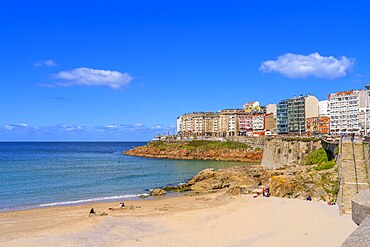 Orzan beach, La Coruña, Galicia, Spain