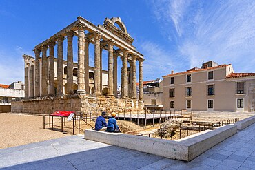 Temple of Diana, Merida, Estremadura, Spain