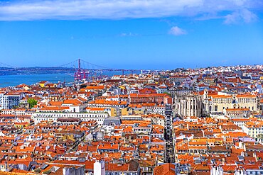 Santa Justa elevator, Lisbon, Portugal