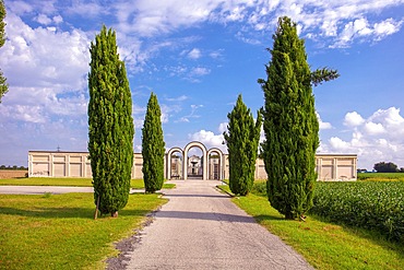 Cemetery, Tresigallo, Emilia-Romagna, Italy